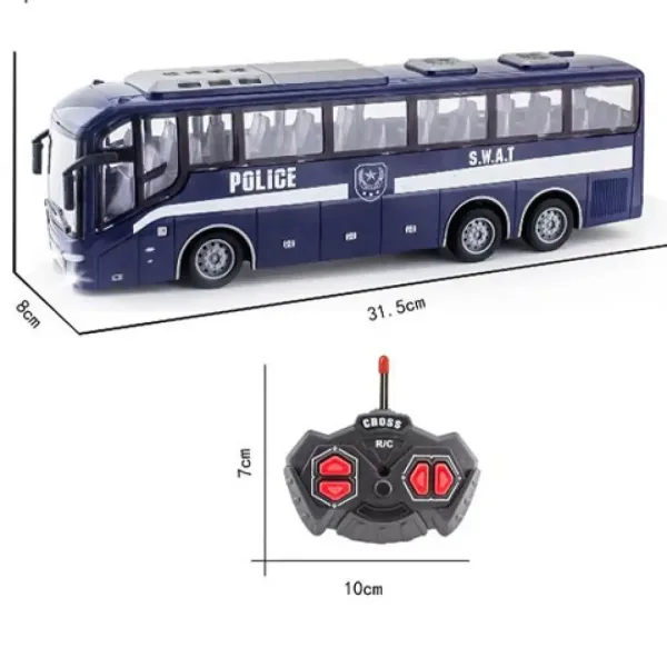 Policijski autobus na daljinsko upravljanje slika 2