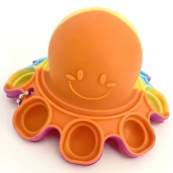 Pop it polip za ključeve u nekoliko boja slika 2
