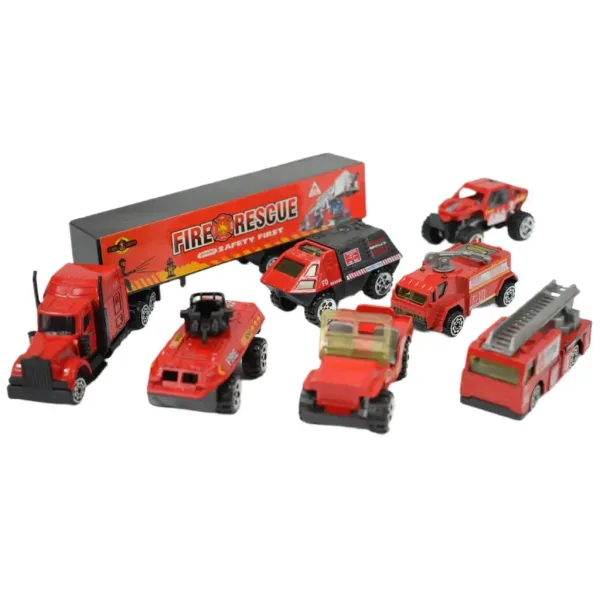 Power Driving: Set od 7 vatrogasnih vozila slika 2
