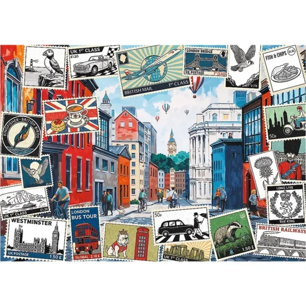 Pozdrav iz Londona – 500 komada Creative puzzle – Trefl slika 2