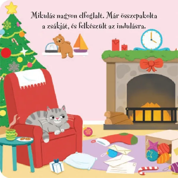 Prstna lutka Djeda Mraza slikovnica slika 2