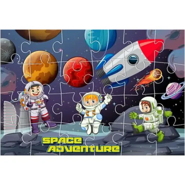 Svemir puzzle 24 komada i tri postera za bojanje slika 2