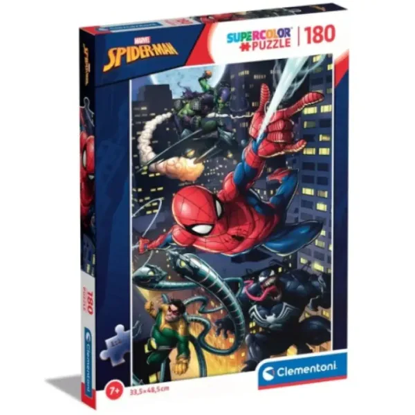 Puzzle Sjajna Spider-Man Supercolor 180kom - Clementoni slika 2