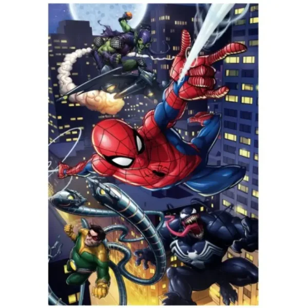 Puzzle Sjajna Spider-Man Supercolor 180kom - Clementoni slika 1