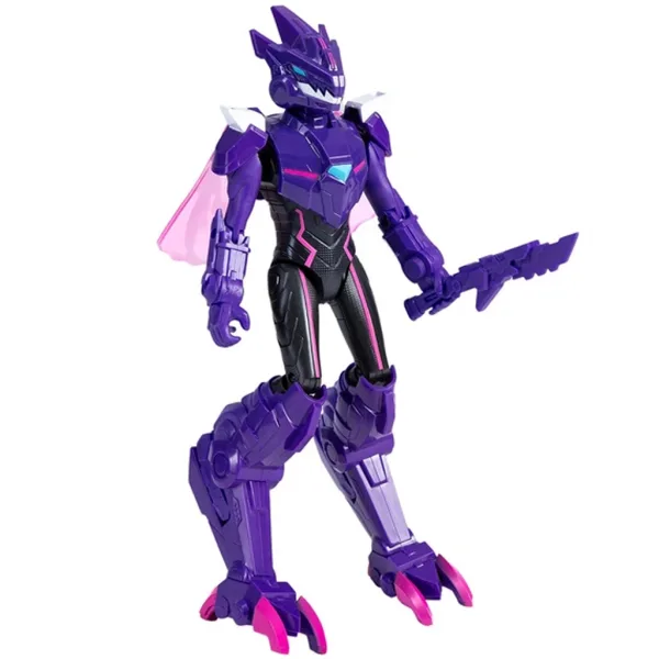 Quantum Heroes: Dinoster Trina akcijska figura s ljubičastim oklopom 20 cm slika 3
