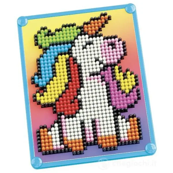 Quercetti: Pixel Art Unicorn čavlići slika 2