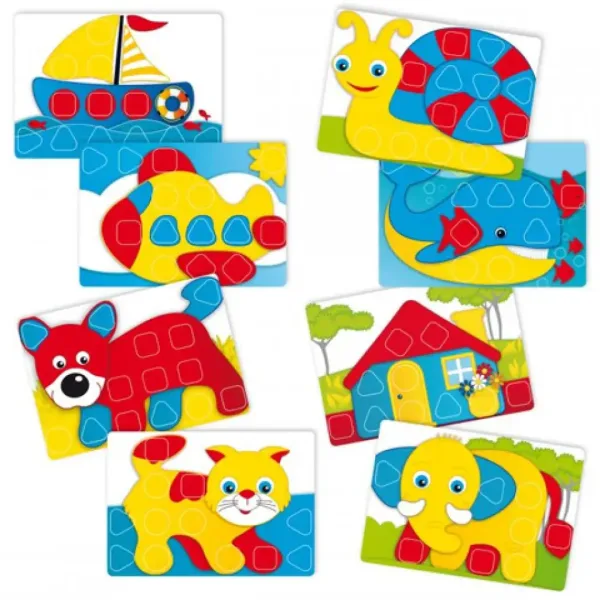 Quercetti: Pixel Baby Basic set velikih čavlića slika 4