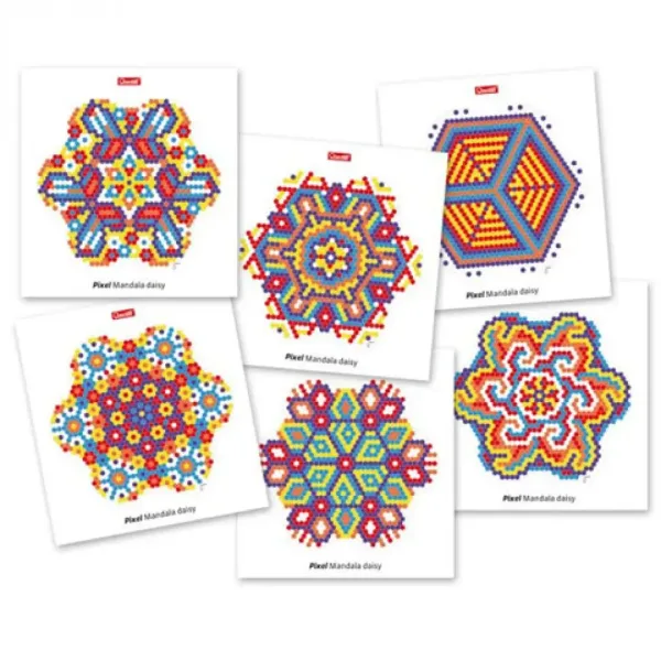 Quercetti: Pixel Mandala Daisy set čavlića slika 3