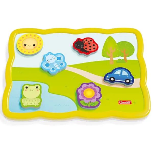 Quercetti: Smart magnetske puzzle Prve riječi i boje slika 3