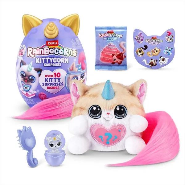 Rainbocorns: Pocket Kittycorn iznenađenje mačka plišana figura u više varijanti 1 kom slika 6