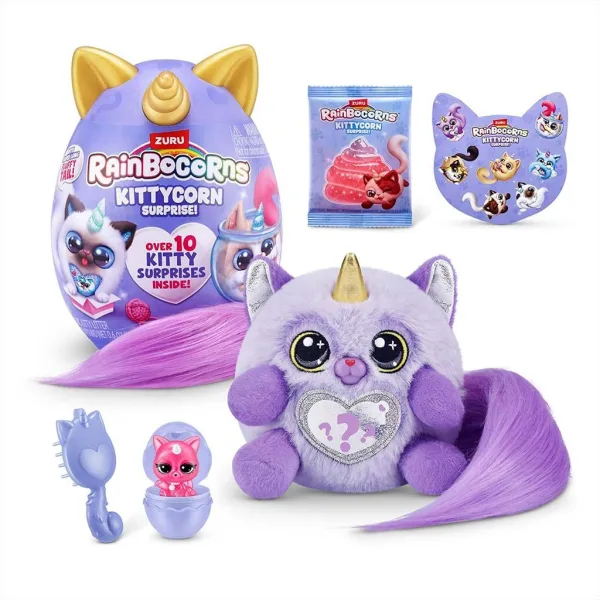 Rainbocorns: Pocket Kittycorn iznenađenje mačka plišana figura u više varijanti 1 kom slika 7