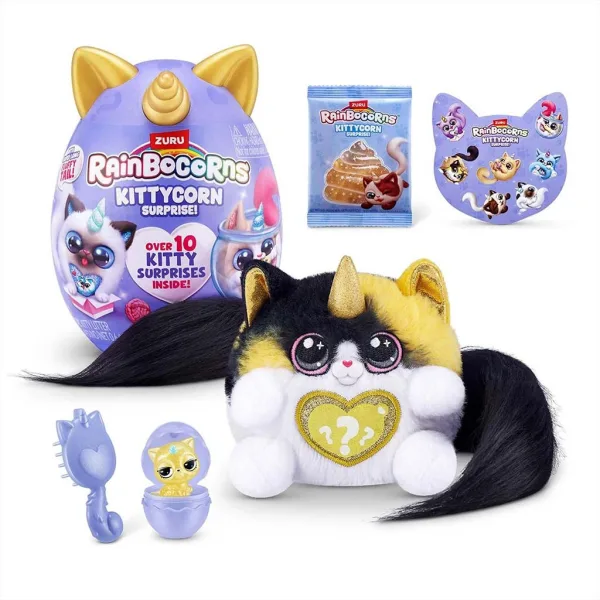 Rainbocorns: Pocket Kittycorn iznenađenje mačka plišana figura u više varijanti 1 kom slika 8