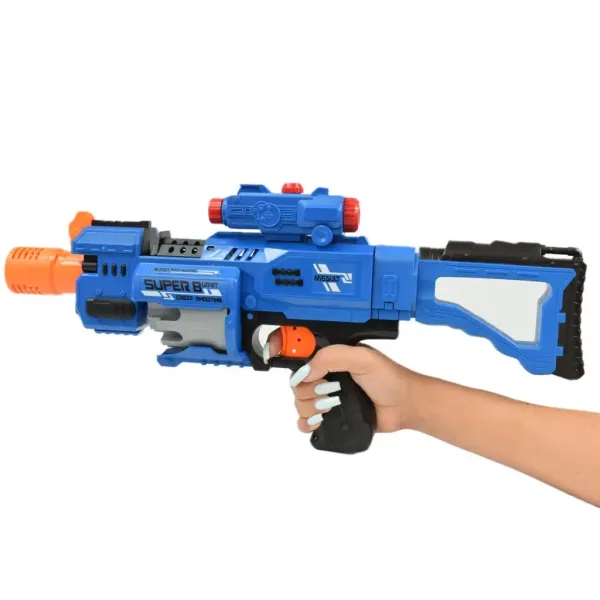Rapid Launcher: Električna puška za gađanje spužvom s rotirajućim spremnikom i 20 patrona 49 cm slika 7