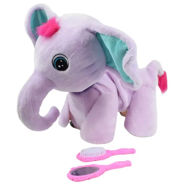 RC Cute Pet: Interaktivni plišani slon na daljinsko upravljanje s dodacima 2,4 GHz 40 cm slika 3