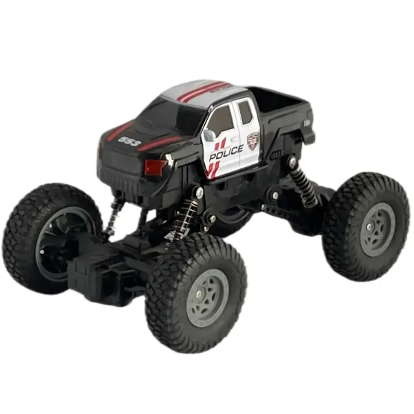 RC daljinski upravljač 4WD policijski auto 1/18 u omjeru 21 cm slika 2