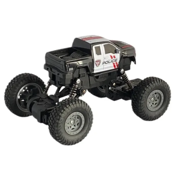 RC daljinski upravljač 4WD policijski auto 1/18 u omjeru 21 cm slika 3