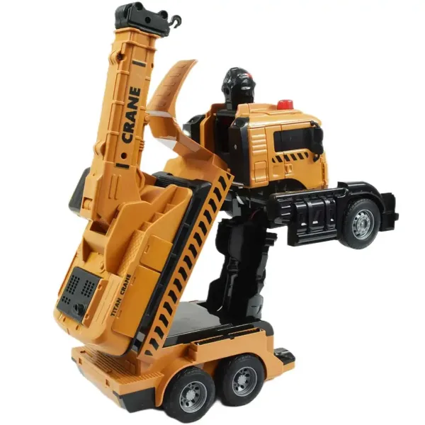 RC daljinski upravljač Autobot Titan Robot Transforming Crane Car 27MHz 26cm slika 5