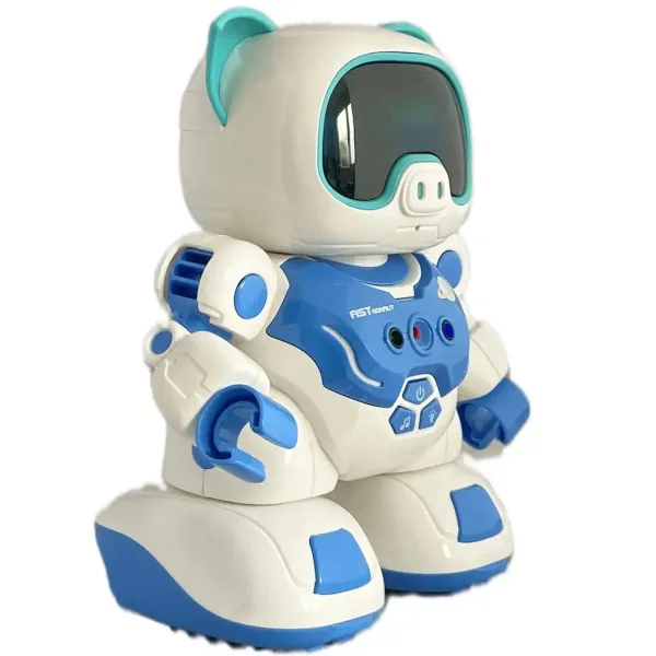 RC daljinski upravljač interaktivni plesni robot sa svjetlosnim i zvučnim efektima 20 cm slika 3