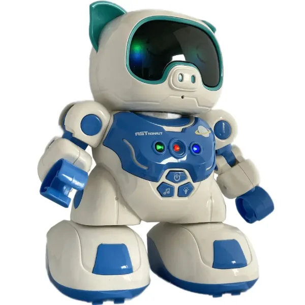 RC daljinski upravljač interaktivni plesni robot sa svjetlosnim i zvučnim efektima 20 cm slika 4