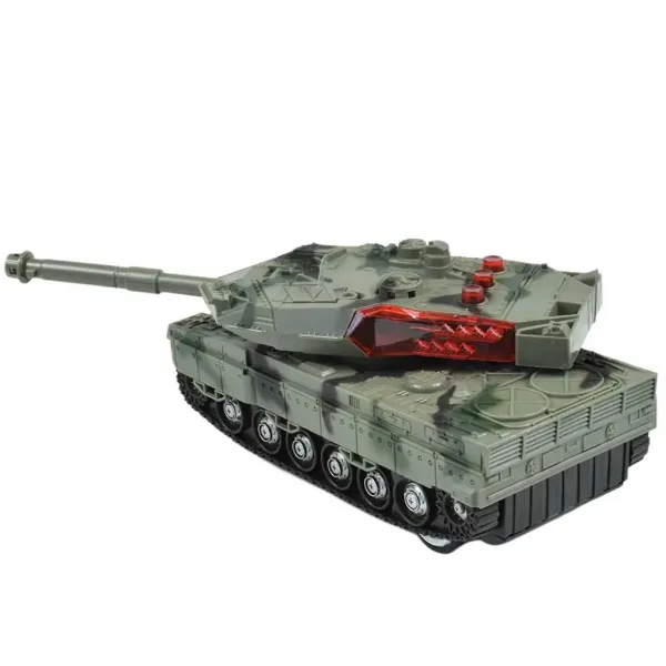 RC daljinski upravljač M1 Abrams tenk sa svjetlosnim i zvučnim efektima 1/32 omjer 22cm slika 2