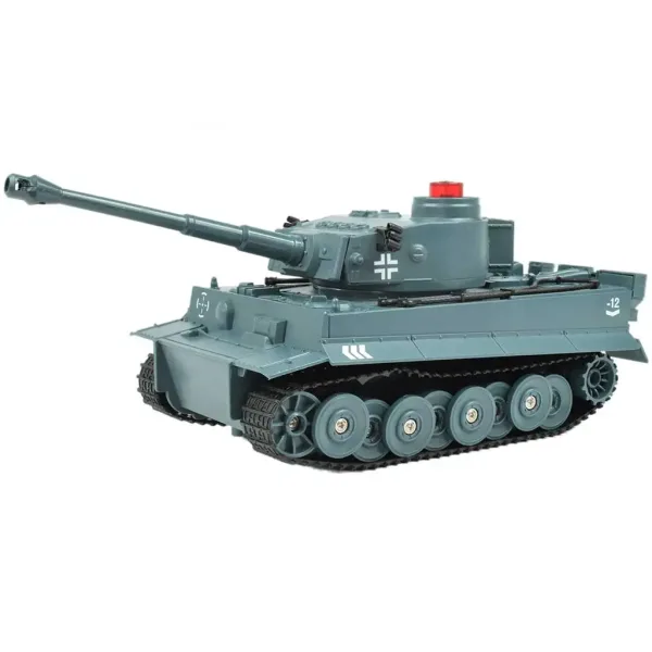 RC daljinski upravljač Njemački Tiger tenk sa stvarnim funkcijama 1/30 omjer 2.4GHz 30cm slika 2