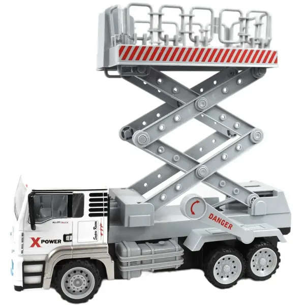 RC daljinski upravljač s metalnom kabinom kamiona sa svjetlosnim efektima 27MHz 1/12 omjer 32cm slika 3