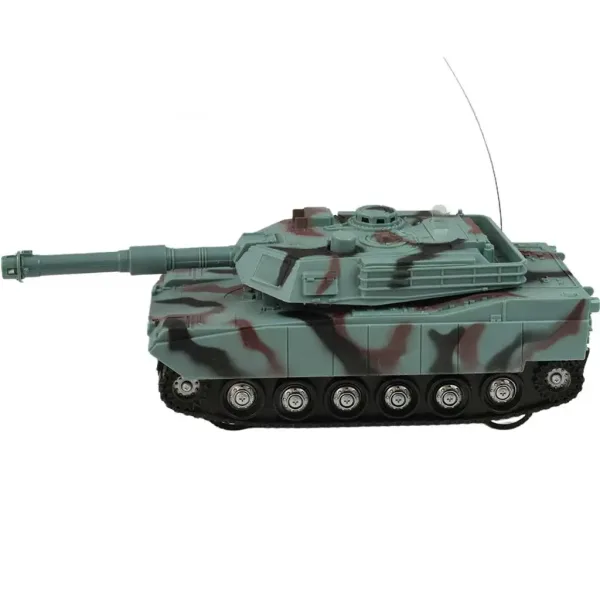 RC daljinski upravljač Terenski model M1 Abrams tenk sa svjetlom i zvukom 1/32 omjer 22 cm slika 2