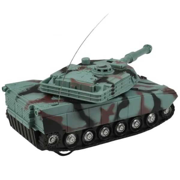 RC daljinski upravljač Terenski model M1 Abrams tenk sa svjetlom i zvukom 1/32 omjer 22 cm slika 3