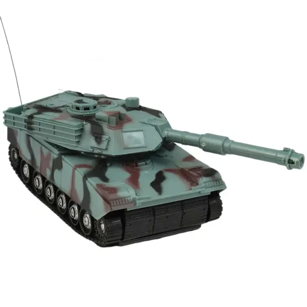 RC daljinski upravljač Terenski model M1 Abrams tenk sa svjetlom i zvukom 1/32 omjer 22 cm slika 4