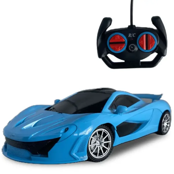 RC daljinski upravljač za sportski auto sa svjetlom u dvije verzije 1/22 omjer 20cm 27Mhz slika 3