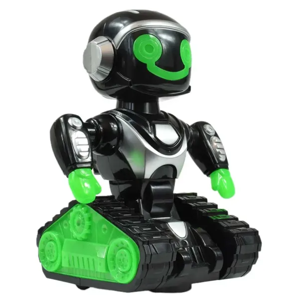 RC Interaktivni daljinski upravljač MacroBot u crno-zelenoj boji sa svjetlom i zvukom 20cm slika 3