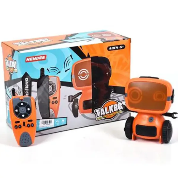 RC interaktivni TalkBot robot walkie-talkie s načinom rada narančaste boje 2,4GHz slika 12