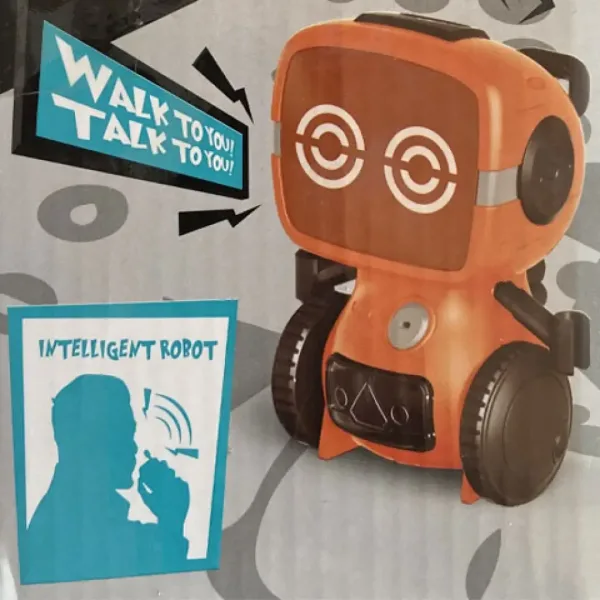 RC interaktivni TalkBot robot walkie-talkie s načinom rada narančaste boje 2,4GHz slika 9