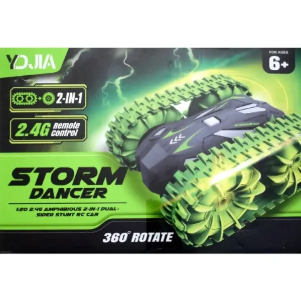 RC Storm Dancer 360: 2 u 1 amfibijsko daljinski upravljano vozilo s gusjenicama 2.4GHz u više varijanti slika 2