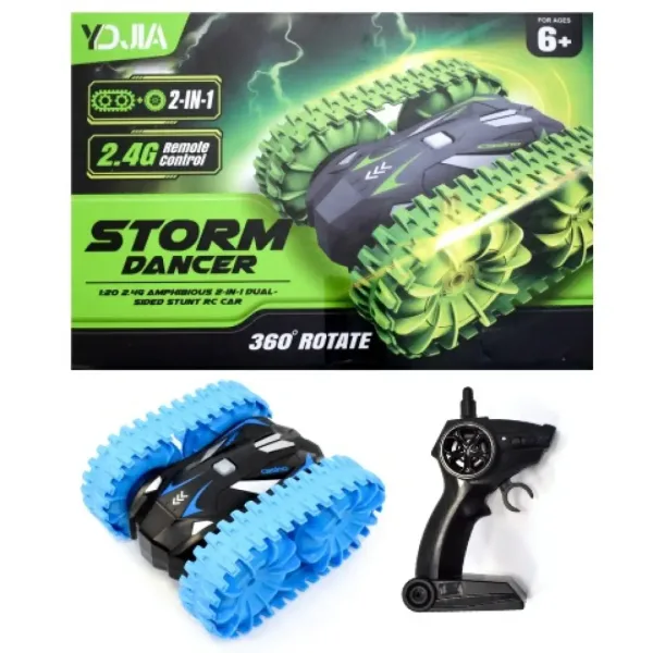 RC Storm Dancer 360: 2 u 1 amfibijsko daljinski upravljano vozilo s gusjenicama 2.4GHz u više varijanti slika 3