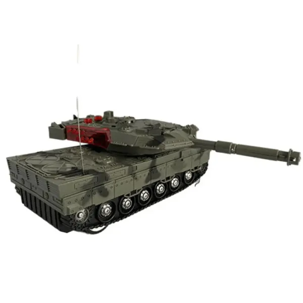 RC Tenk Leopard 2 na daljinsko upravljanje sa svjetlosnim efektima 23cm slika 3