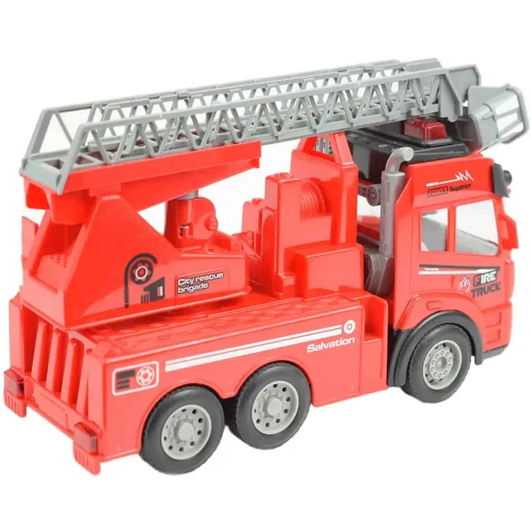 RC Vatrogasno vozilo na daljinsko upravljanje s podiznom košarom sa svjetlosnim efektima 1/48 omjera slika 2