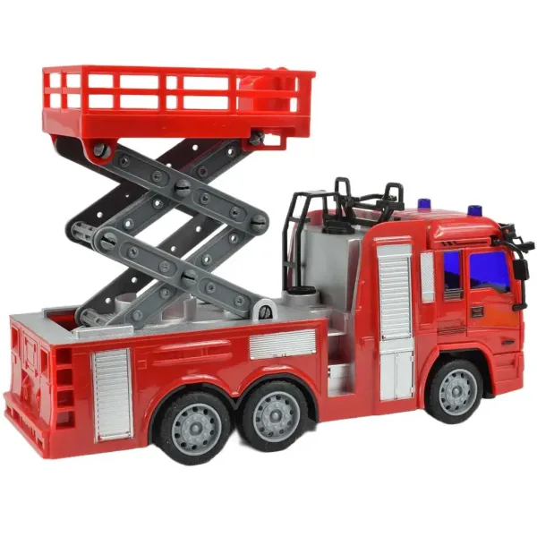 RC Vatrogasno vozilo na daljinsko upravljanje sa osvjetljenjem 27MHz 20cm u tri verzije 1 kom slika 4