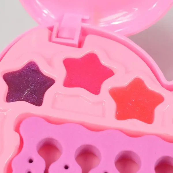 S&Lí Cosmetics: Vrhunska paleta šminke i noktiju u troslojnoj kutiji u obliku srca slika 8
