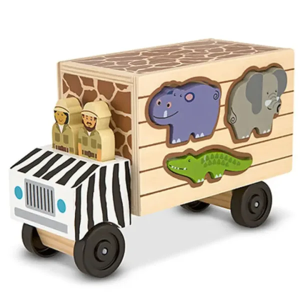 Drvena životinjska slagalica - Melissa & Doug slika 2