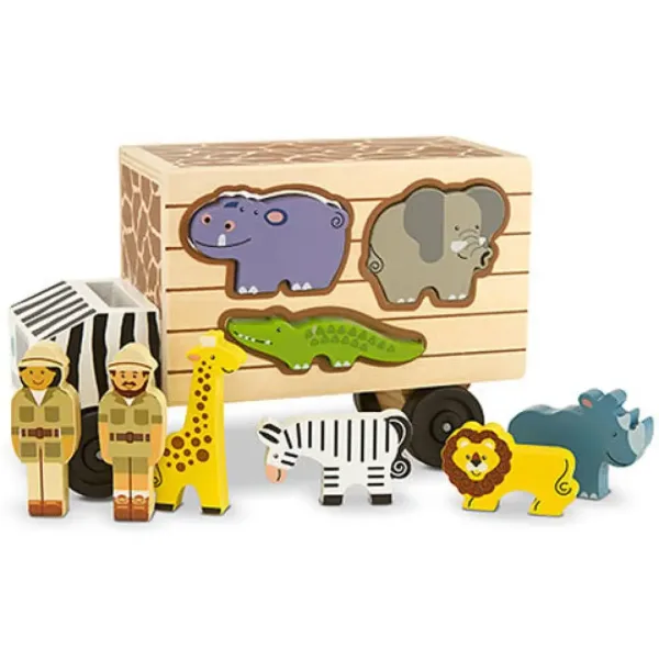 Drvena životinjska slagalica - Melissa & Doug slika 3