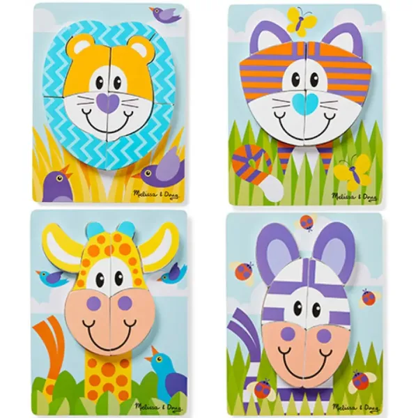 Safari velike drvene puzzle - Melissa & Doug slika 2