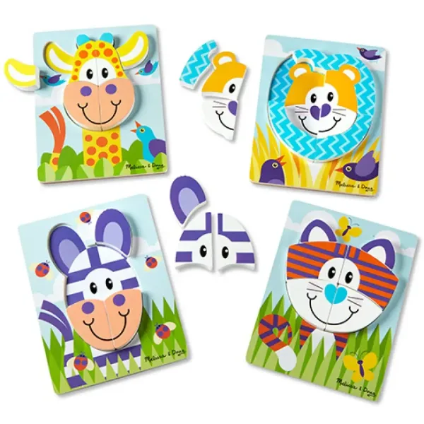 Safari velike drvene puzzle - Melissa & Doug slika 3