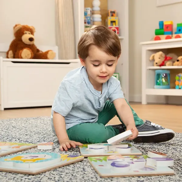 Safari velike drvene puzzle - Melissa & Doug slika 4