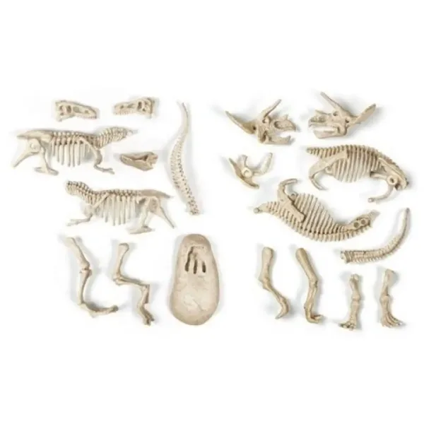 Science&Play: Archeofun Illuminated T-rex i Triceratops arheološki set - Clementoni slika 3