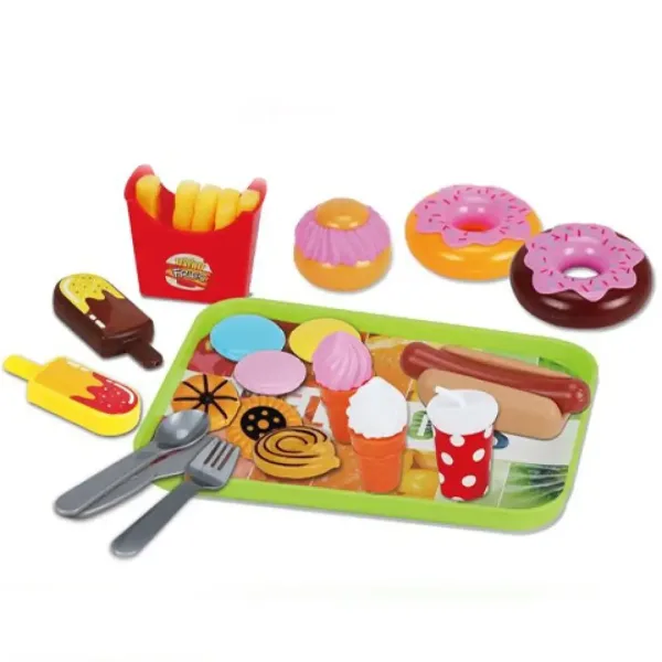 Set hrane sa krafnama i Hot-Dogom slika 2