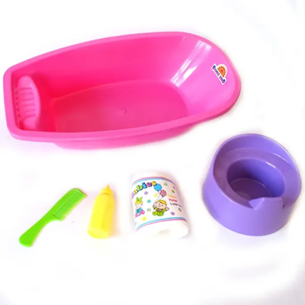 Set za kupanje bebe - D-Toys slika 2