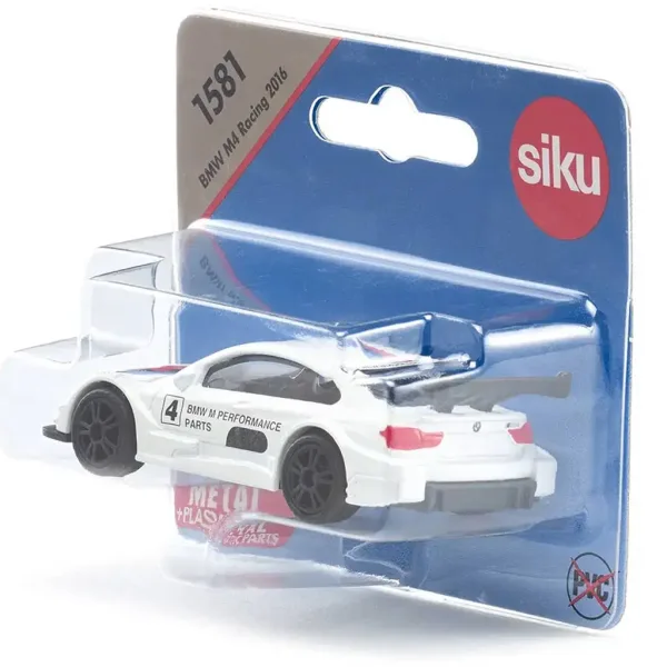 SIKU BMW M4 Racing 2016 mali automobil 1/64 slika 4