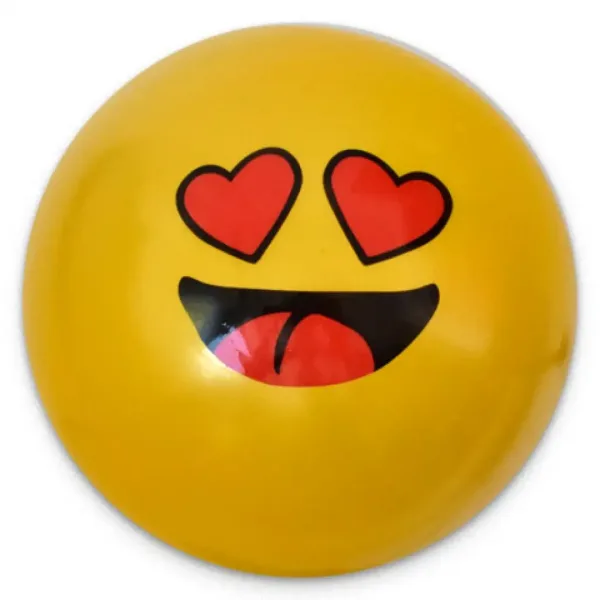 Smiley gumena lopta u nekoliko verzija 23cm slika 2