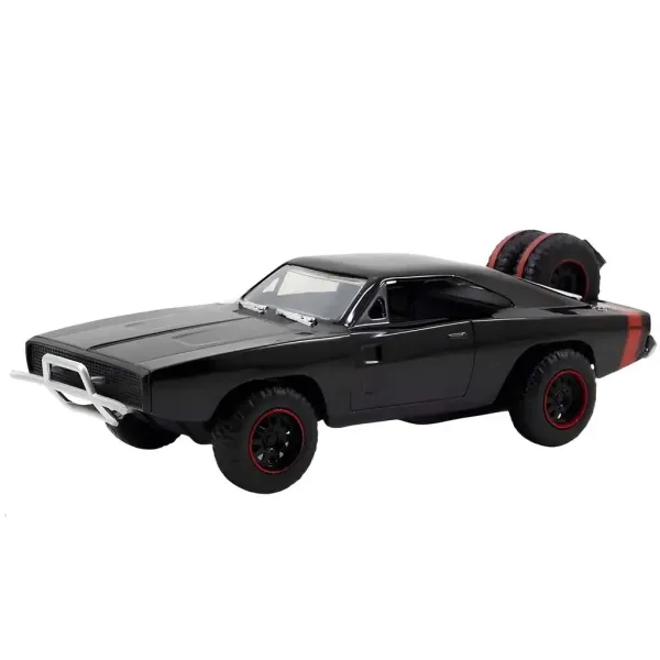 Brzi i žestoki: Dom Toretto Dodge Charger R/T 1970 & Dodge Charger Widebody 1968 metalni autić 2 komada u pakiranju 1/32 mjerilo 13cm - Jada Toys slika 3